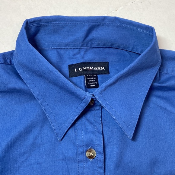 Blockbuster Video Employee button-down Dress Shirt - Picture 4 of 5